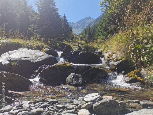 strean in the moutains