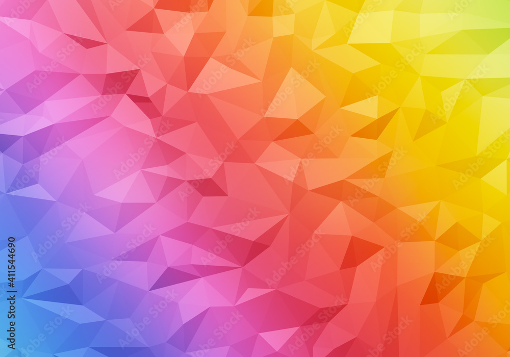 Fototapeta premium color abstract polygonal geometric texture background