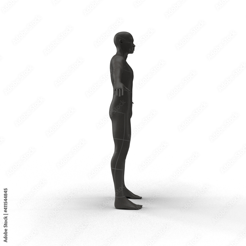 man mannequin on a white background man mannequin on a white background