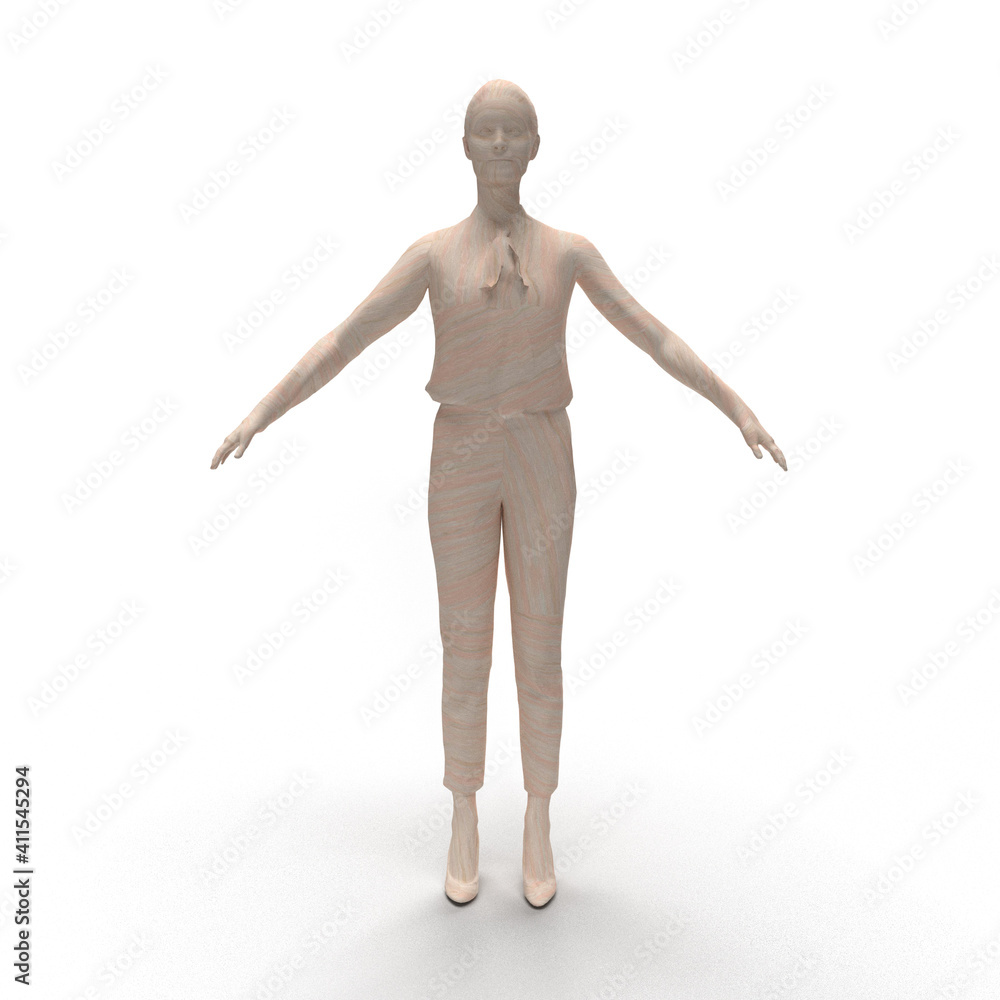 women mannequin on a white background women mannequin on a white background