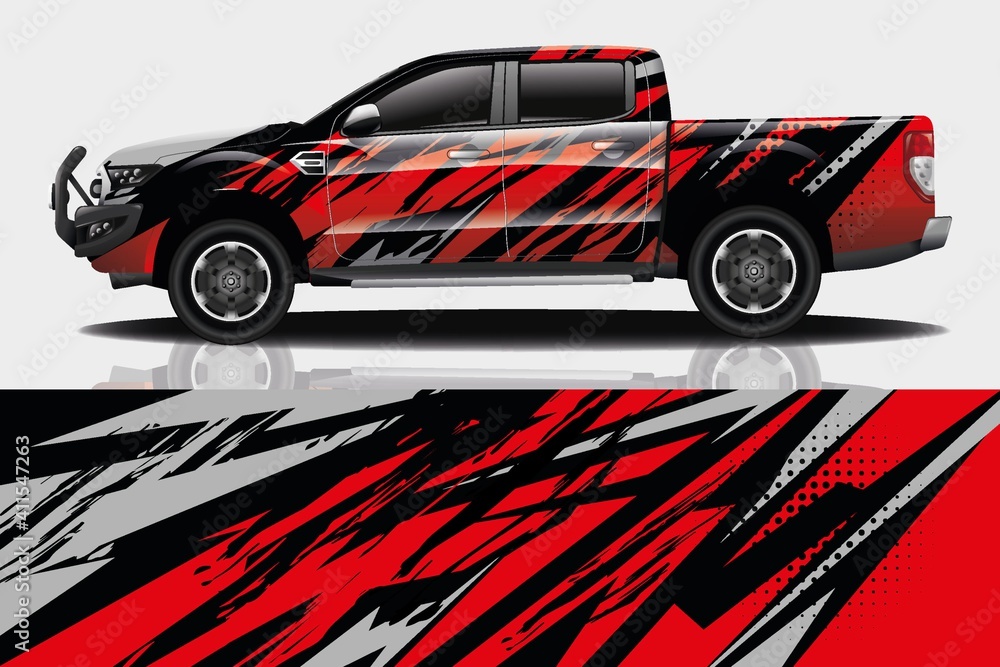 Car wrap graphic racing abstract background for wrap and vinyl sticker Car wrap graphic racing abstract background for wrap and vinyl sticker