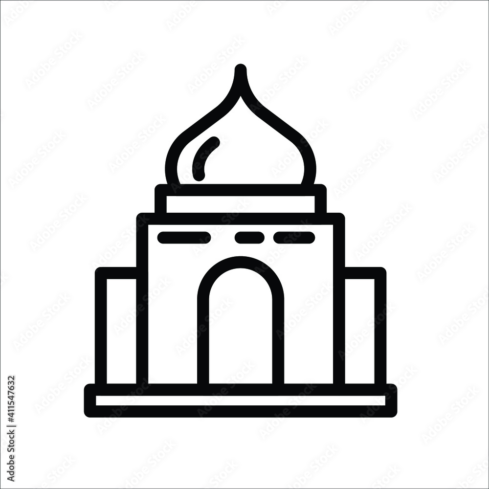 Simple design icon for welcoming the month of Ramadan Simple design icon for welcoming the month of Ramadan