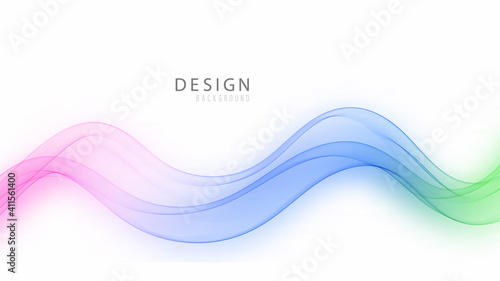 Vector color,transparent wave water.Design element for your project.