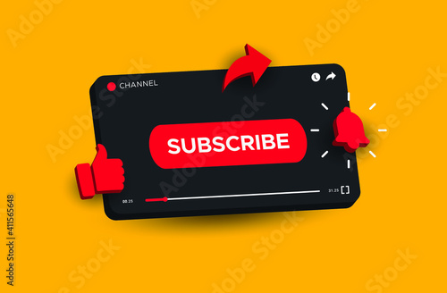 Subscribe like and share template.