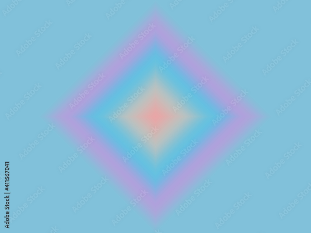 Beautiful gradient rhombus in pastel colors. Background with a smooth change of colors and shades. Template for advertising your product. Beautiful gradient rhombus in pastel colors. Background with a smooth change of colors and shades. Template for advertising your product.