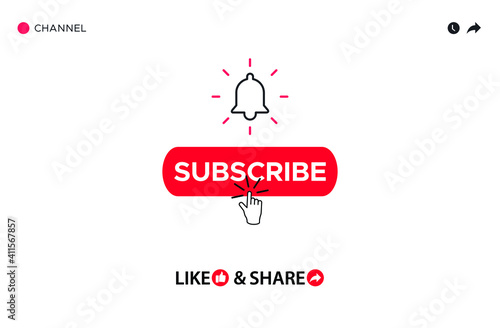 Subscribe like and share template.
