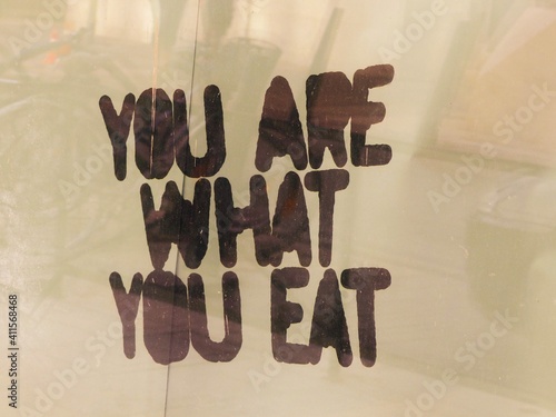 you are what you eat