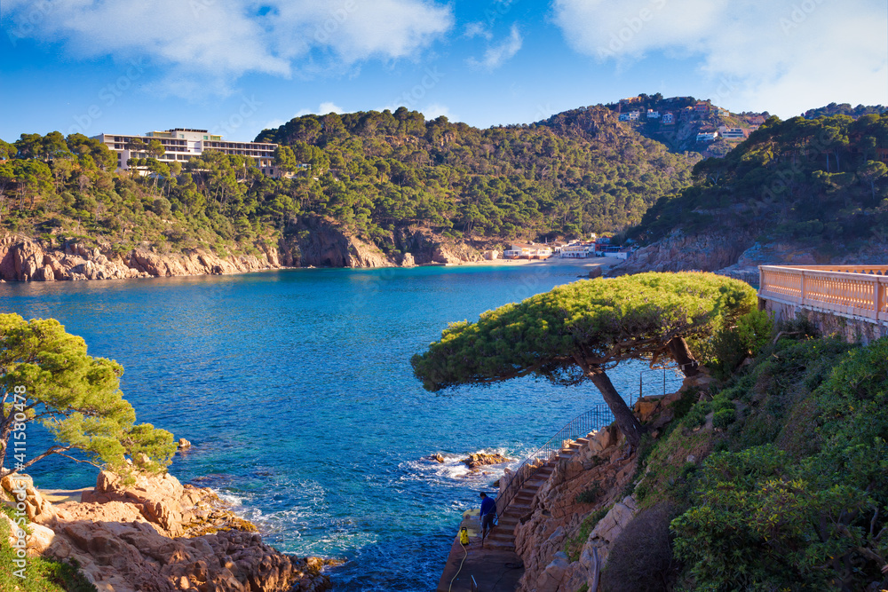 Φωτογραφία View of the bay of Aiguablava from Fornells, one of the most beautiful coves on the Costa Brava