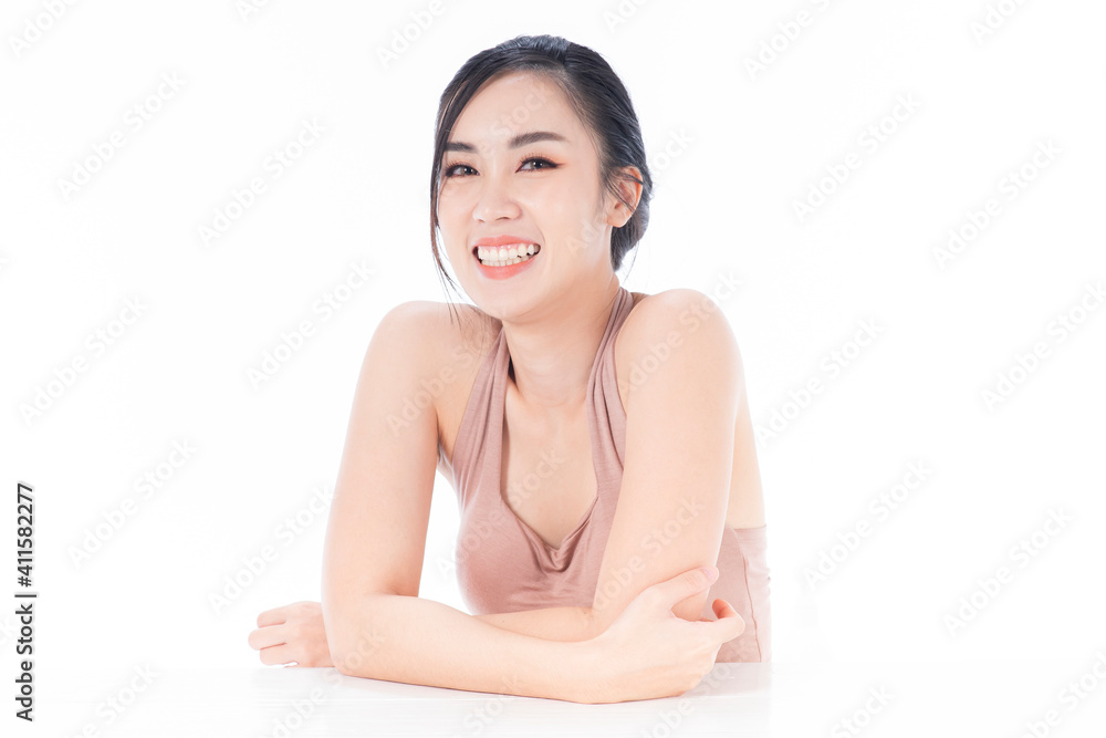 Beautiful young Asian woman with clean fresh skin look. sexy woman with beauty face and perfect skin
Beautiful young Asian woman with clean fresh skin look. sexy woman with beauty face and perfect skin