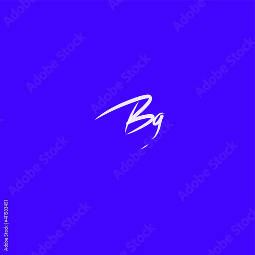 BG Initial Isolated Logo for Identity