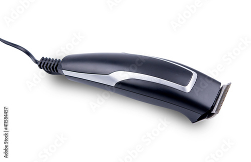 Hair clipper isolated on white background with clipping path