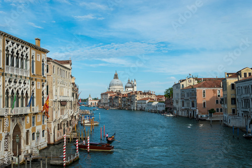Basilica of Santa Maria della Salute, city of Venice, Italy, Europe © robodread