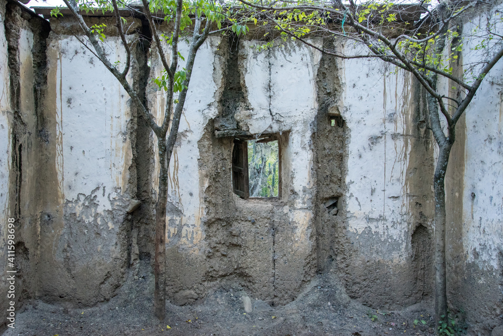 old wooden house