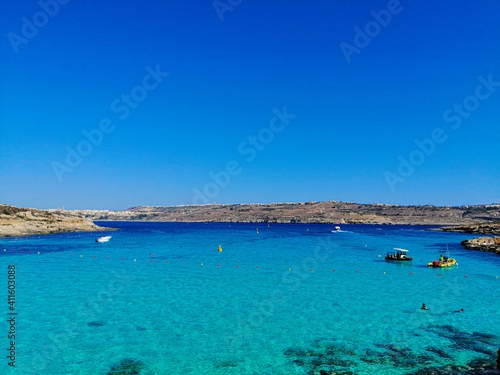 Malta comino blue lagoon, seascpe