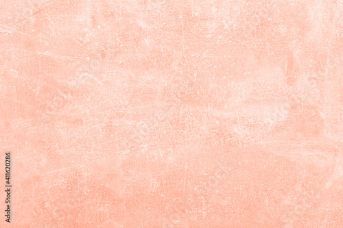 Texture of old pink concrete wall for background