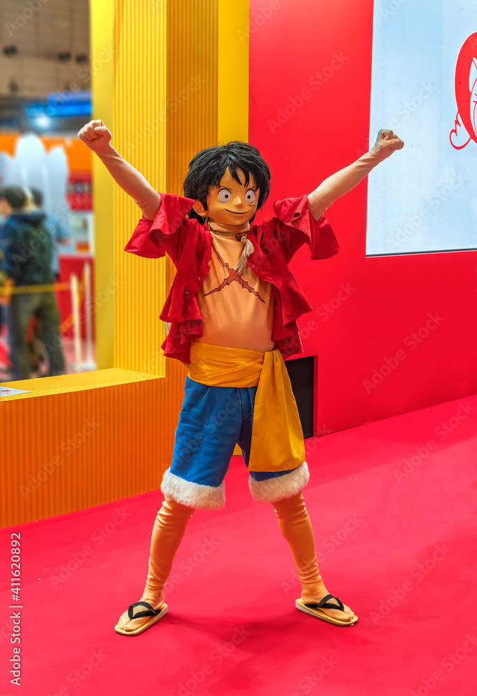 One Piece Monkey D. Luffy 2 Years Later Cosplay