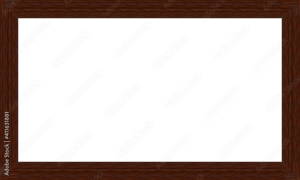 wooden brown photo frame. vector illustration scalable to any size wooden brown photo frame. vector illustration scalable to any size