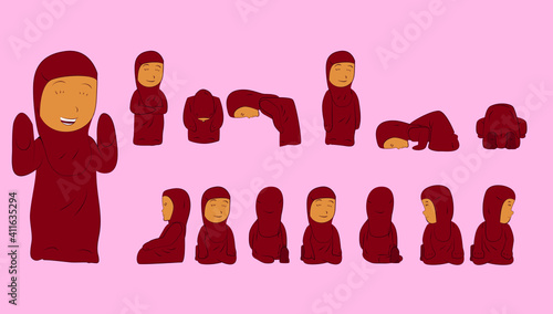 tutorial salah pray for girl or kids