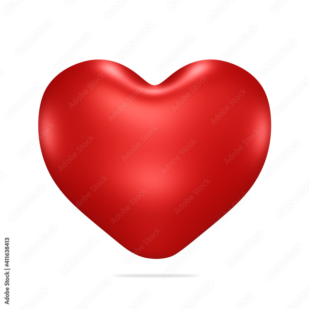 heart, red, valentine's day, isolated on white background, 3d render heart, red, valentine's day, isolated on white background, 3d render
