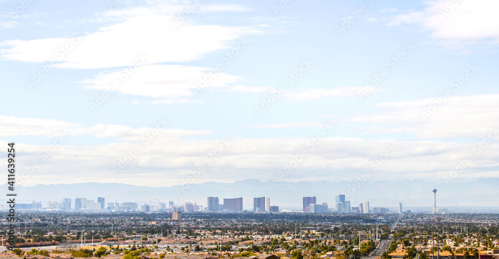 Las Vegas skyline panorama