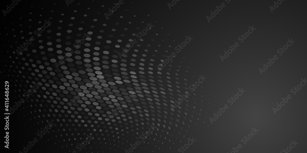 Abstract background made of halftone dots in black and gray colors Abstract background made of halftone dots in black and gray colors