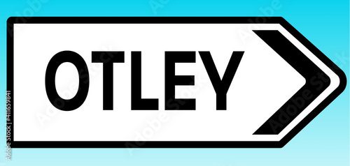 Otley Road sign photo