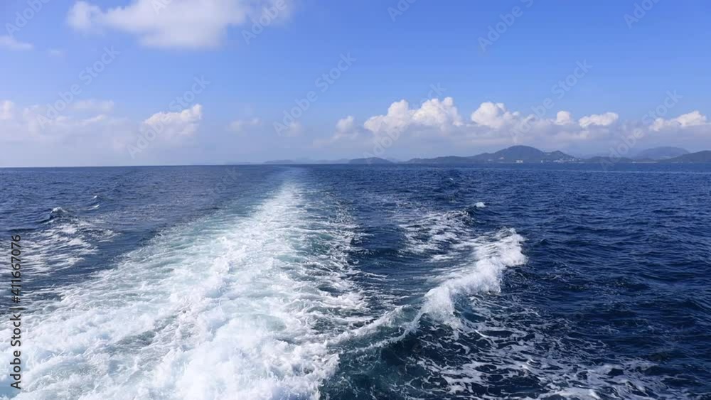 HD Sea water with foamy surface.. Boat travel. Cruise ship trail. Blue boiling ocean water. Boat wave ocean trace on blue sea fresh water background HD Sea water with foamy surface.. Boat travel. Cruise ship trail. Blue boiling ocean water. Boat wave ocean trace on blue sea fresh water background