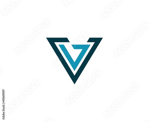Free Download V letter logo
 - GFXLoad