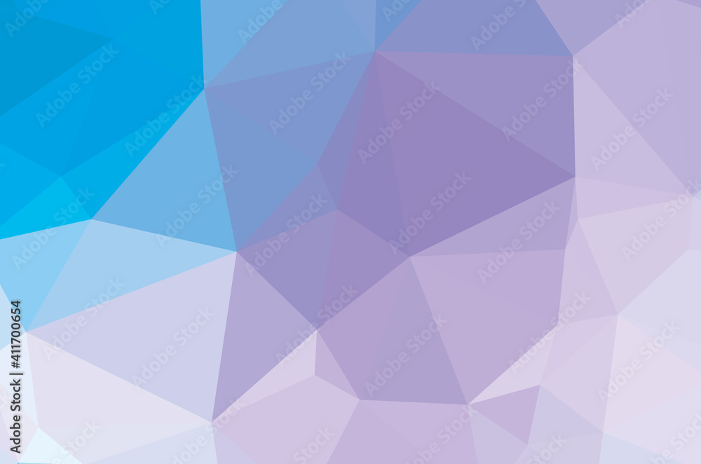 Fototapeta premium Colorful purple vivid polygonal triangular background pattern