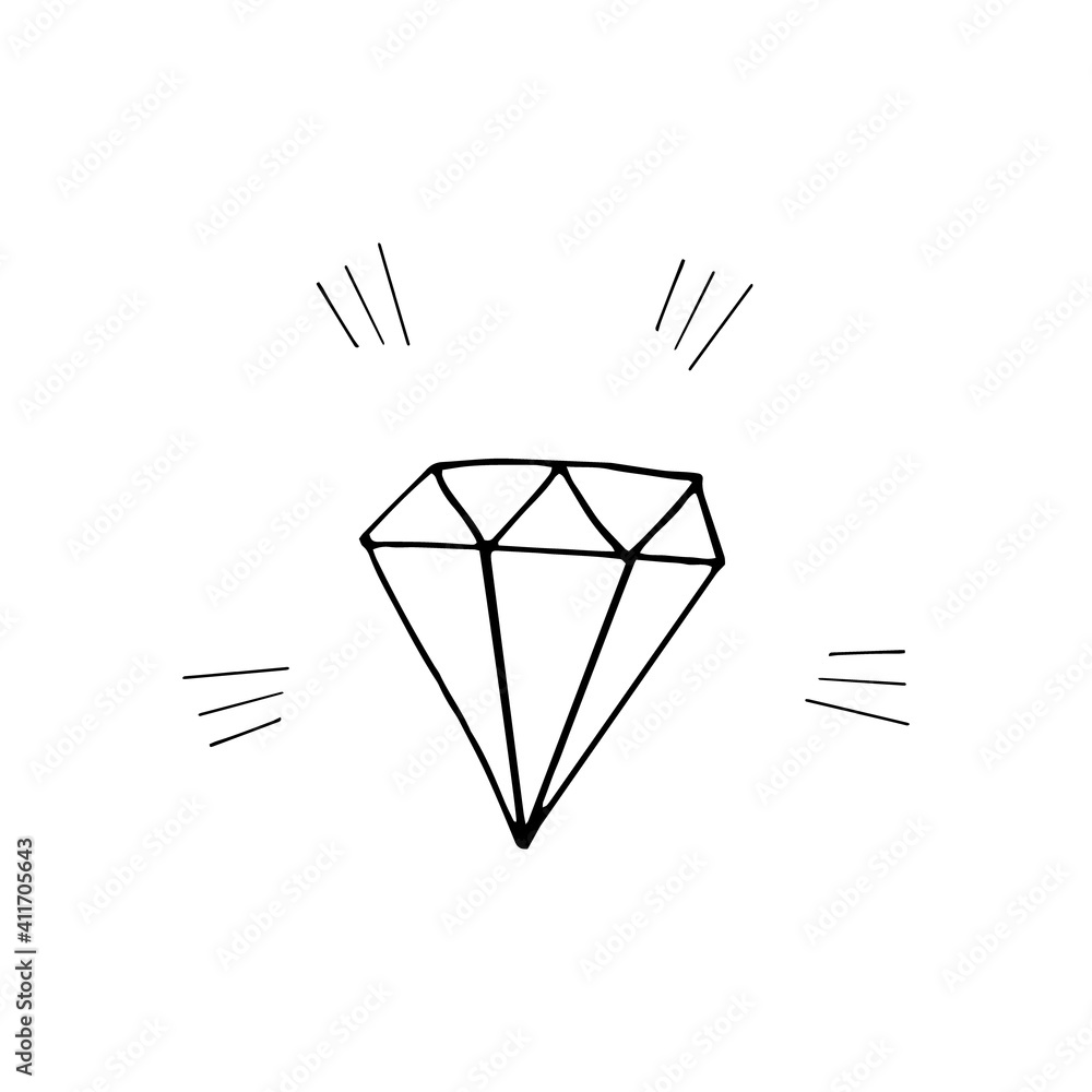 crystal icon, sticker. sketch hand drawn doodle style. minimalistic, monochrome. jewel, shining, treasure. crystal icon, sticker. sketch hand drawn doodle style. minimalistic, monochrome. jewel, shining, treasure.