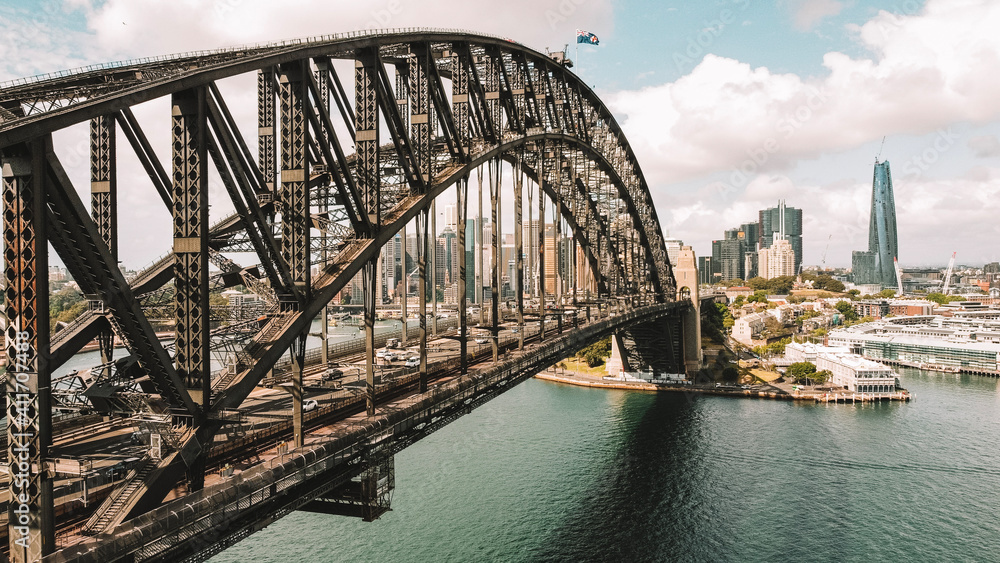 Fototapeta premium bridge over the river