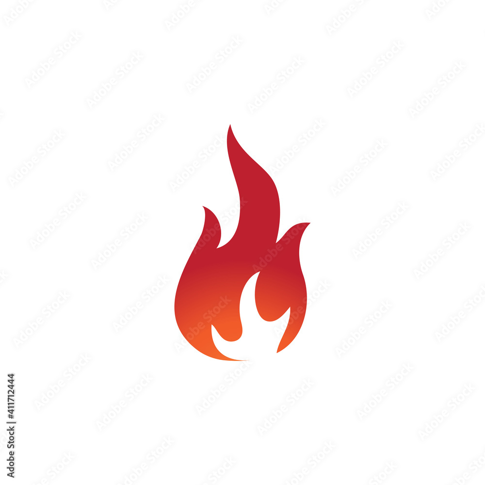 Fire flame vector illustration design template Fire flame vector illustration design template