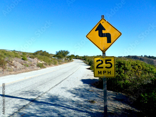 Approaching Road Curve