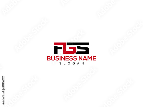 Letter FGS Logo Icon Design For New Business photo