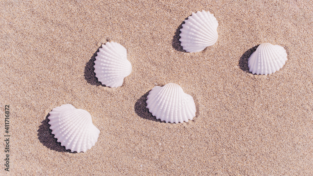 Summer background beach with seashells, starfishes on sand ocean background. Copy space. Road frame set. Summer background beach with seashells, starfishes on sand ocean background. Copy space. Road frame set.