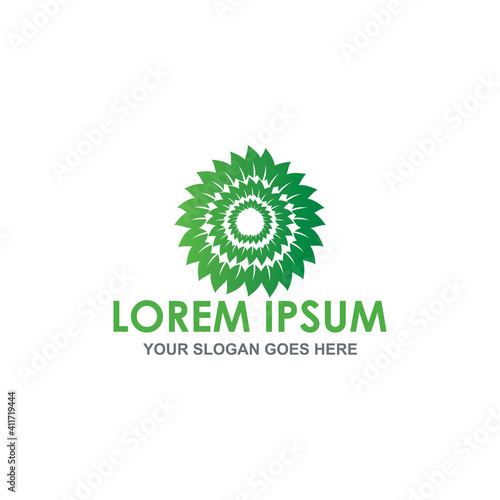 nature garden vector , natural logo