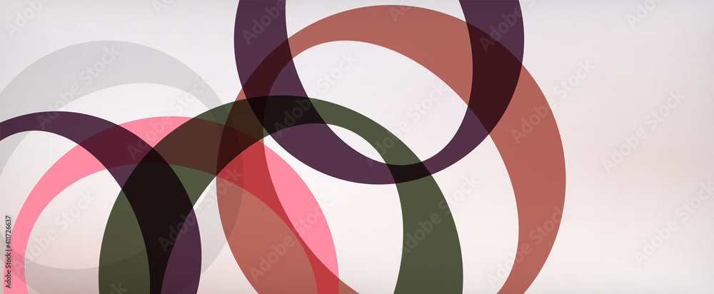 custom made wallpaper toronto digitalRing geometric shapes, o letter repetition wallpaper. Abstract background for business or technology presentations, internet posters or web brochure covers