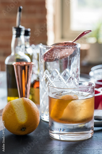bourbon cocktail © Landon