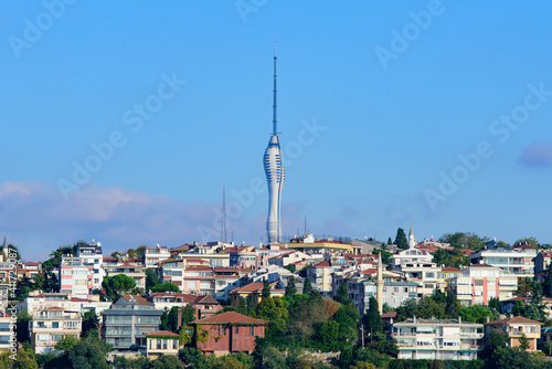 Photography Küçük Çamlıca TV Radio Tower in Istanbul, Turkey