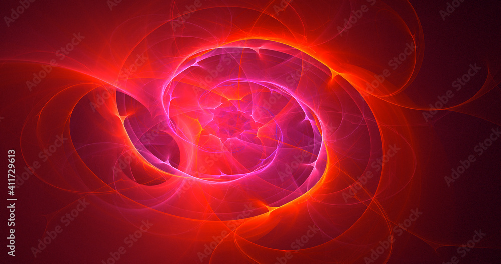 3D rendering abstract round light background 3D rendering abstract round light background