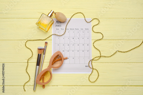 Calendar with female access...