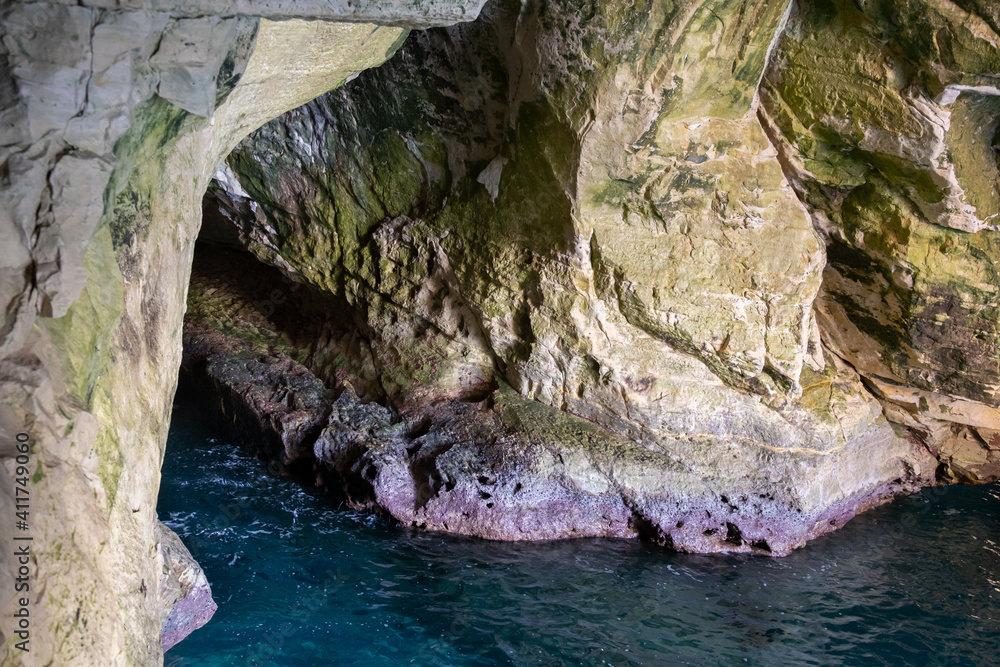 Rocks and grottoes at Rosh Hanikra Rocks and grottoes at Rosh Hanikra