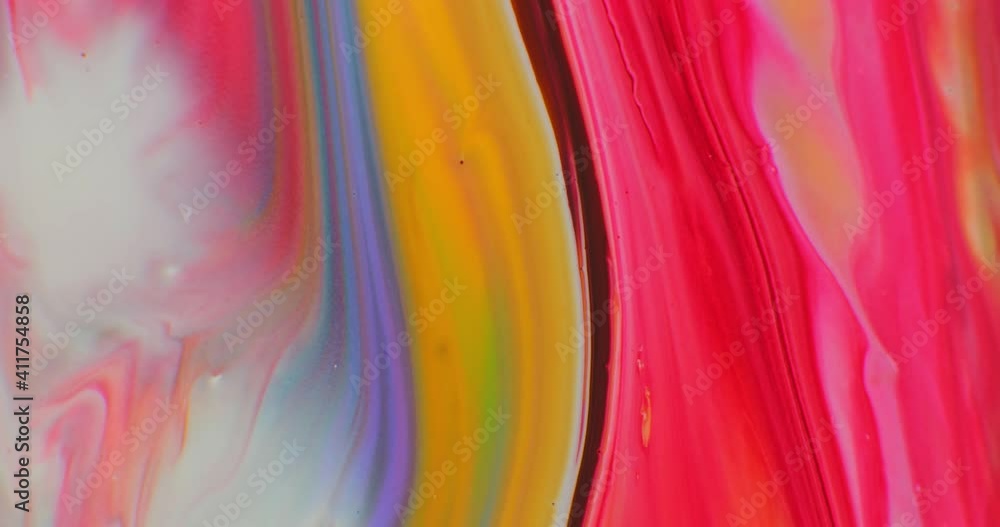Abstract Macro Composition. Color Paint mixed in slow motion. Fluids Art
Abstract Macro Composition. Color Paint mixed in slow motion. Fluids Art