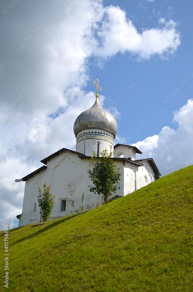 The Church of Peter and Paul. finnish park. Pskov, Russia