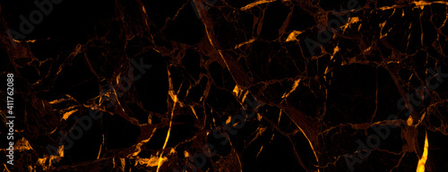 black marble background with yellow veins