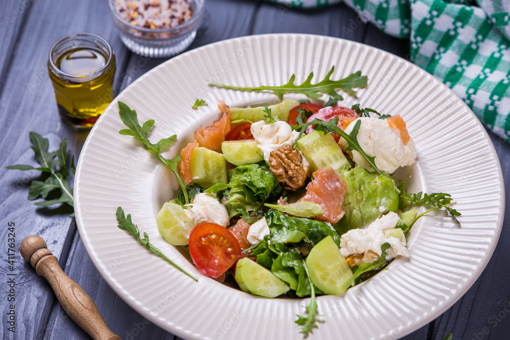 Fresh salmon salad Fresh salmon salad