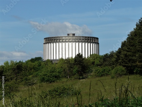 Blick auf das Panorama-Museum mit Landschaften in Bad Frankenhausen / Kyffhäuserkreis