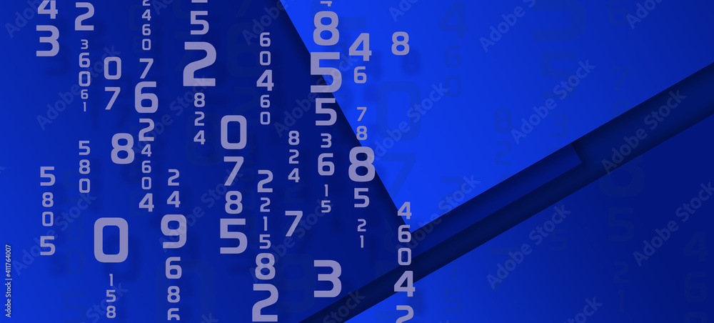 black and white background with numbers Stock Illustration | Adobe Stock