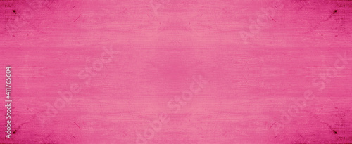 Abstract grunge old pink painted wooden texture - wood board background panorama banner