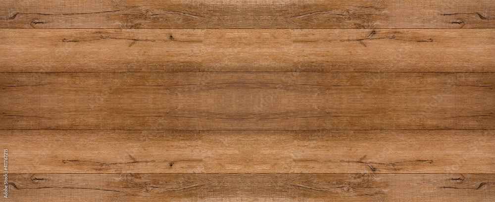 Fototapeta premium old brown rustic dark wooden texture - wood timber background panorama long banner 